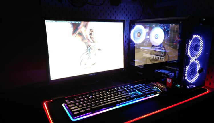 High End Gaming PC Setup